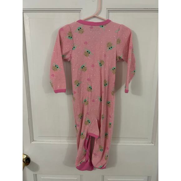 Star Wars 18 Month Footed Pajamas Girls Set of 2 - Picture 9 of 10